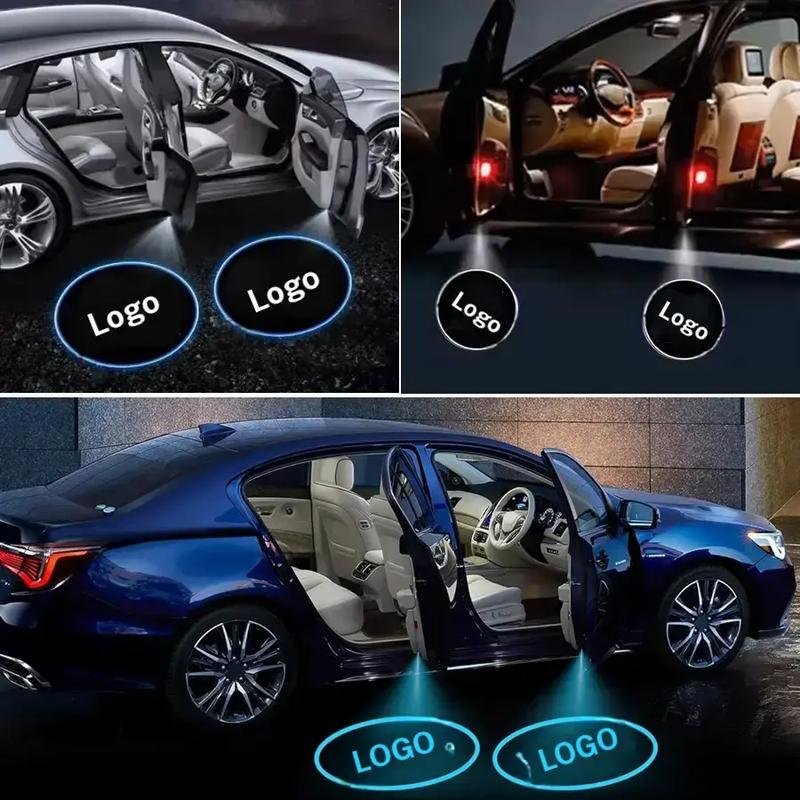 Car Door Welcome Light. LED Projector Car Door Welcome Light. Personalized Door Projection Light with Logo. Suitable for All Vehicles - Image 3